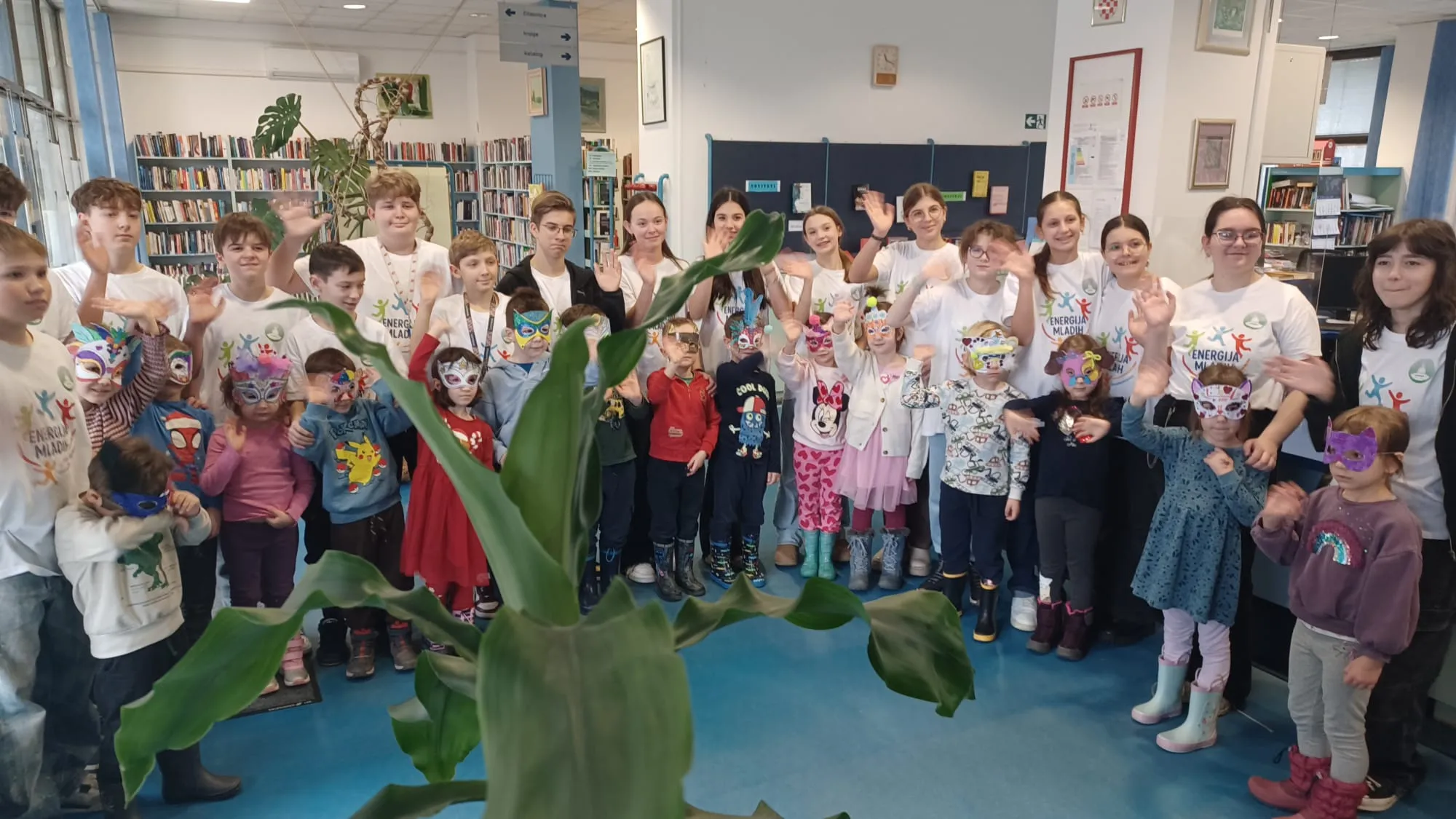Izrada masaka u Gradskoj knjižnici Staglišće - glavna slika