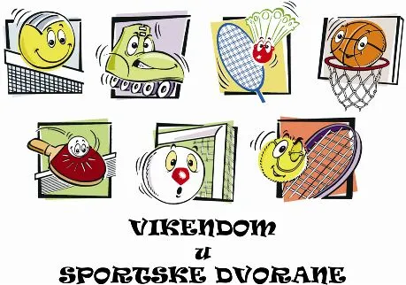 Vikendom u sportske dvorane - naslovna slika