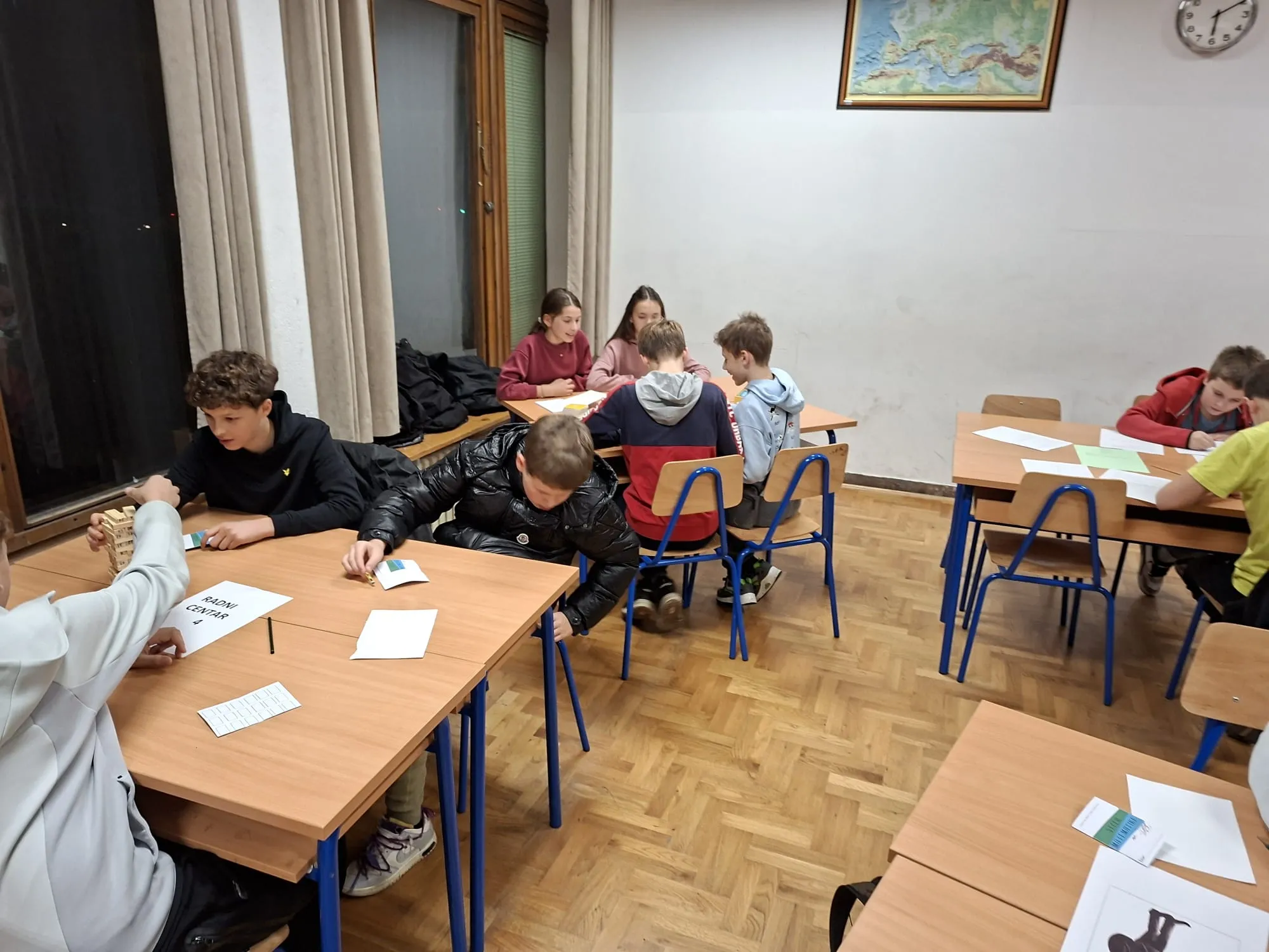 Večer matematike 2025. u našoj školi - glavna slika