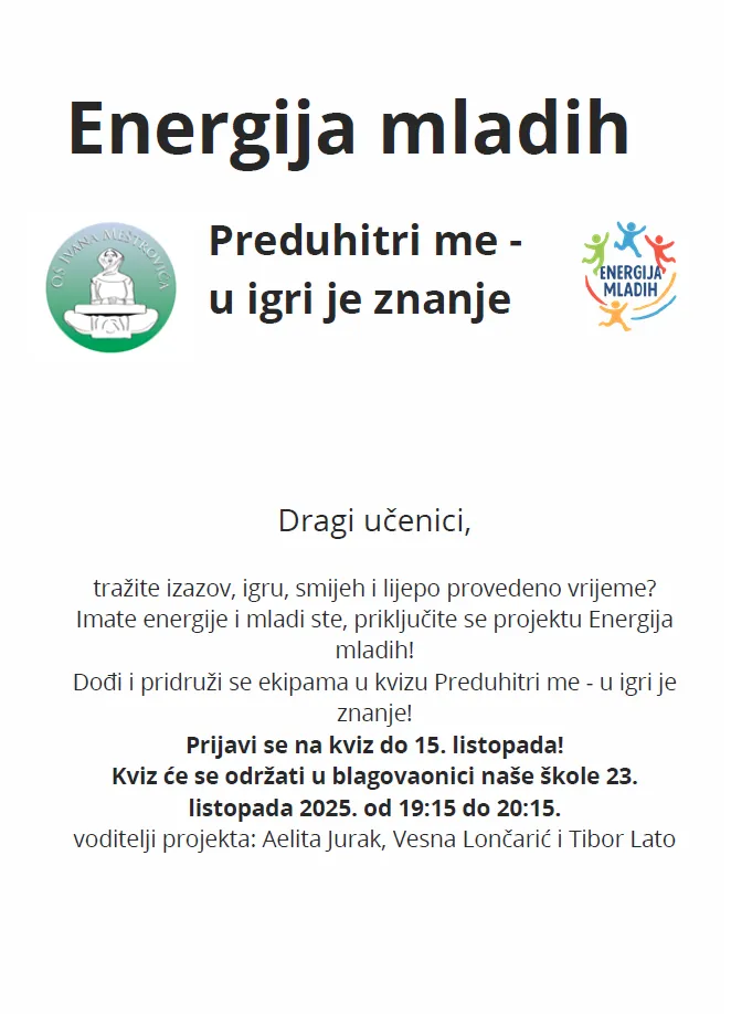 Preduhitri me -u igri je znanje - glavna slika